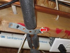 Dis-Similar Metal Support Strap